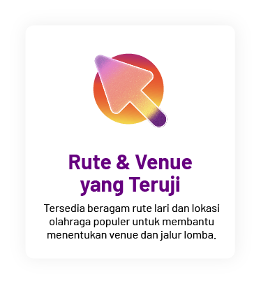 Rute & Venue yang Teruji