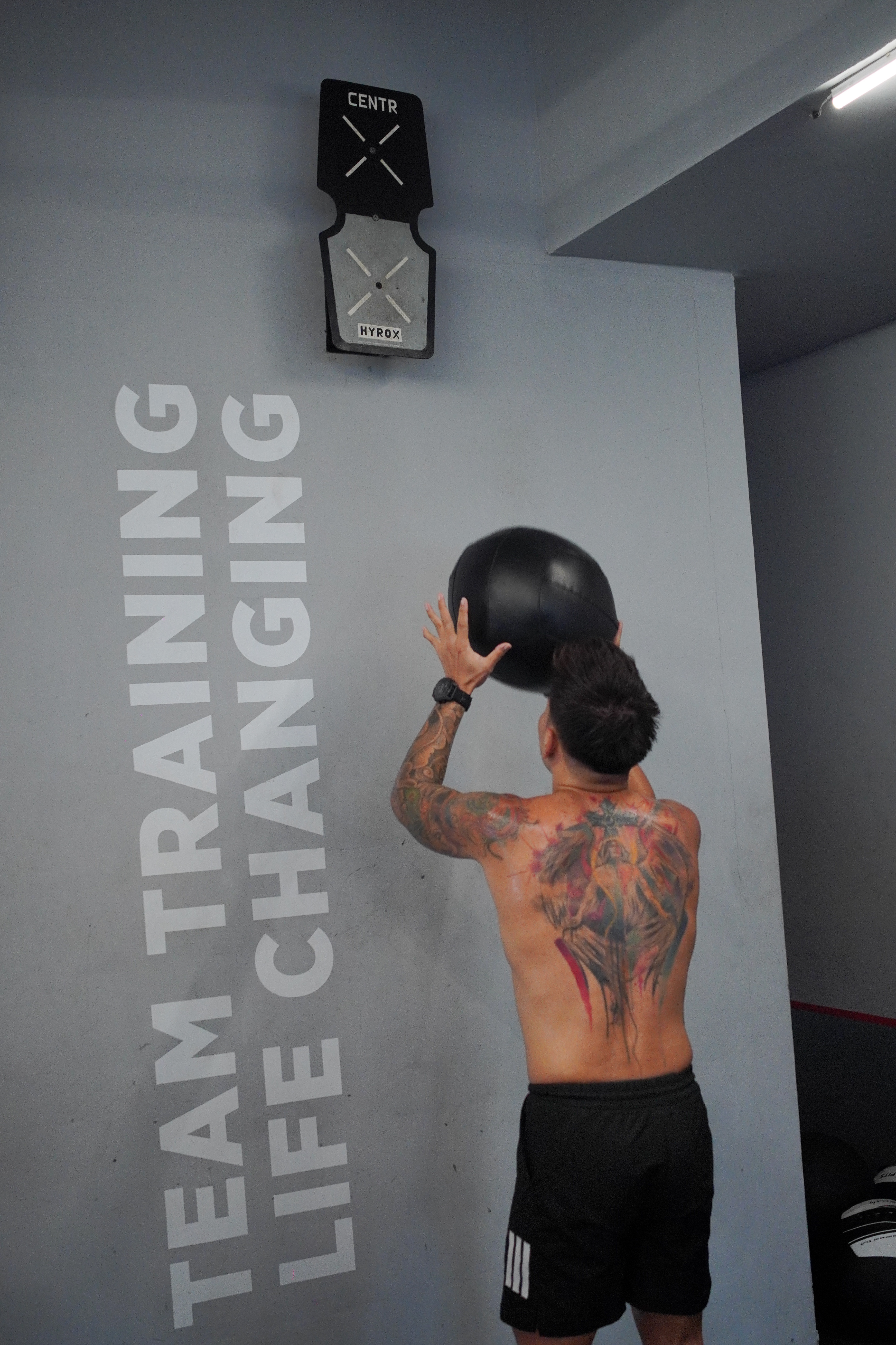 Wall Ball Throw