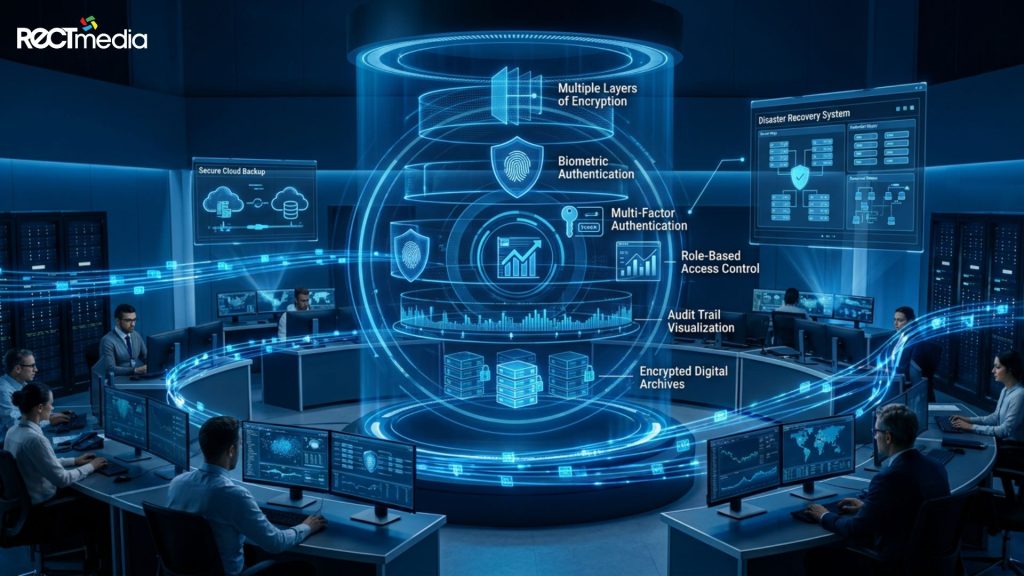 fitur keamanan arsip elektronik