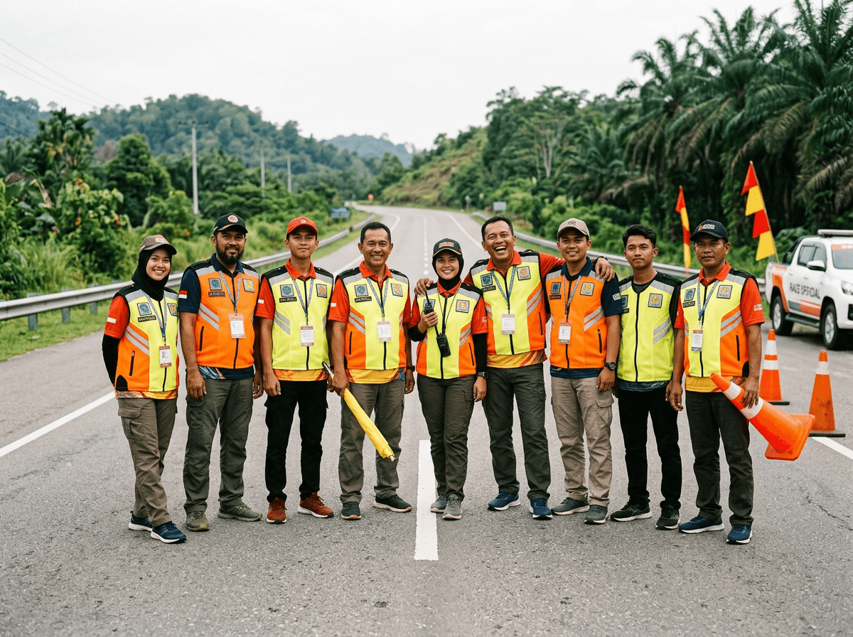 Briefing Marshal dan Gladi Bersih