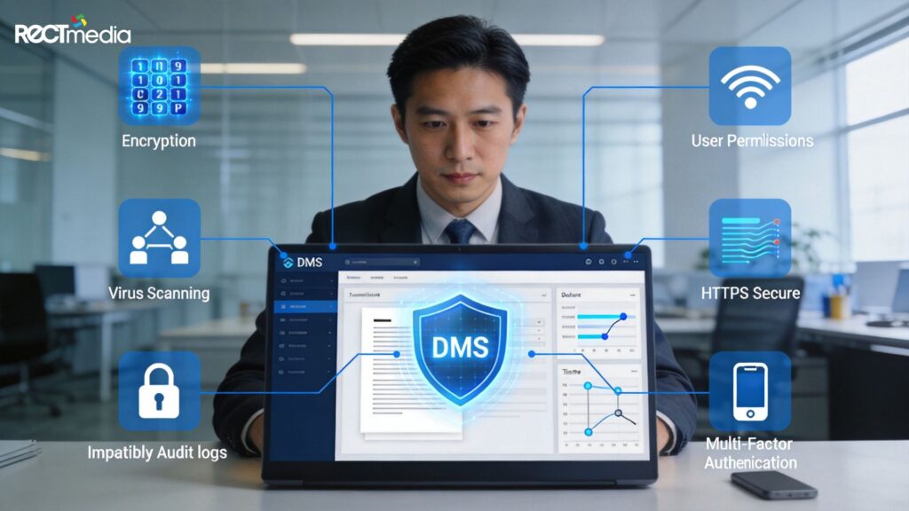 fitur keamanan document management system